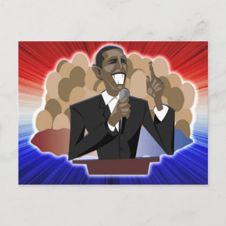 Obama Speech Postcard