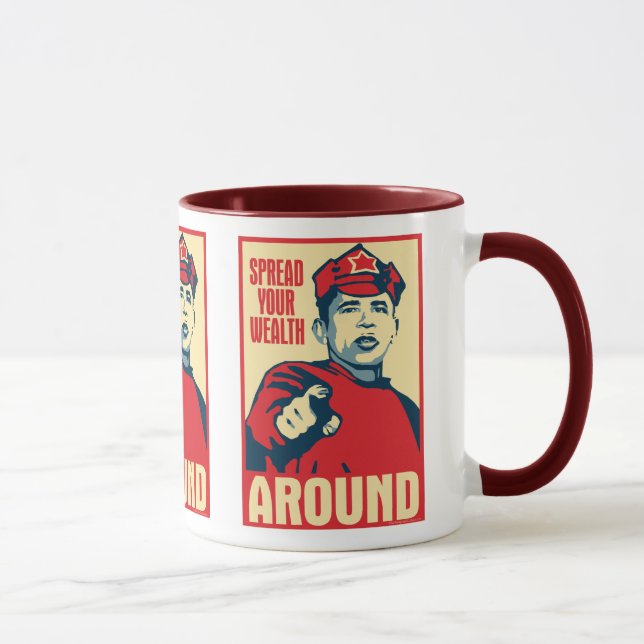 Obama - Spread Your Wealth Around: OHP Mug (Right)