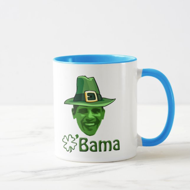 Obama St Patricks Day Mug (Right)