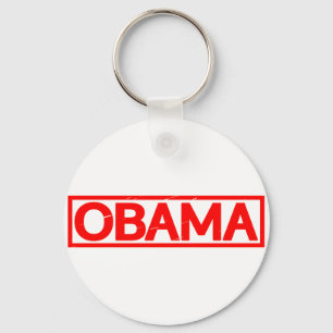 Obama Stamp Keychain