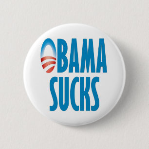 Obama Sucks 2 Inch Round Button