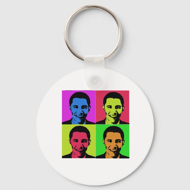 Obama T-shirt Keychain (Front)