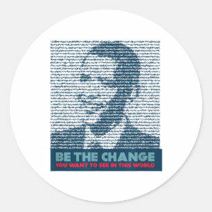 Obama T Shirt; President Obama T Shirt; 44th T Shi Classic Round Sticker