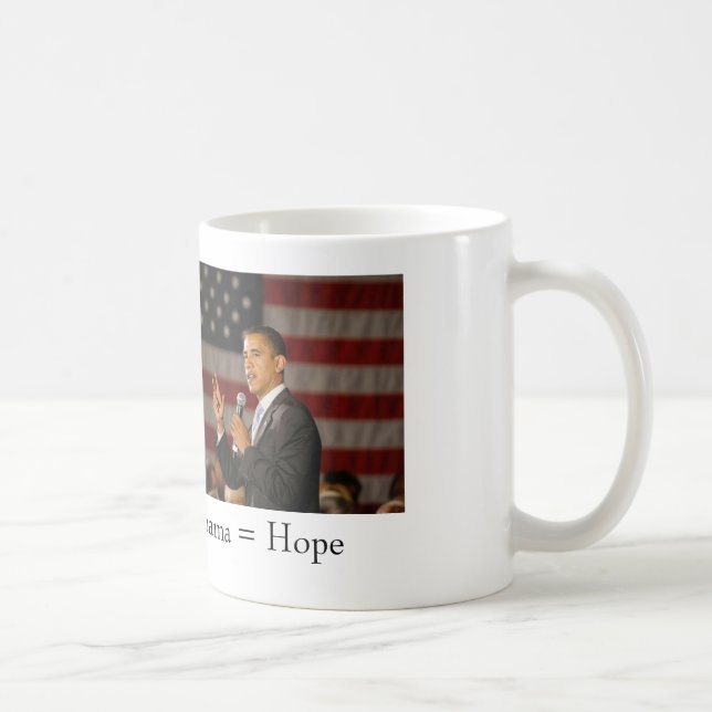 Obama = tasse d'espoir (Droite)