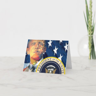 Obama Thank you For the Volunteer Card