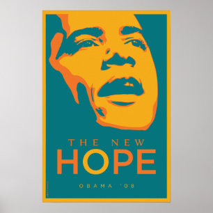 OBAMA: The New Hope_Teal Poster