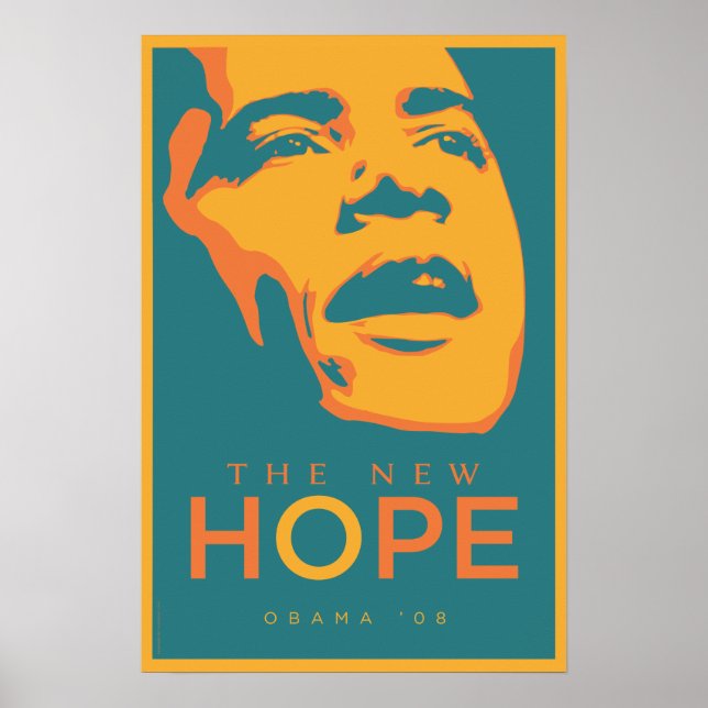 OBAMA: The New Hope_Teal Poster (Front)