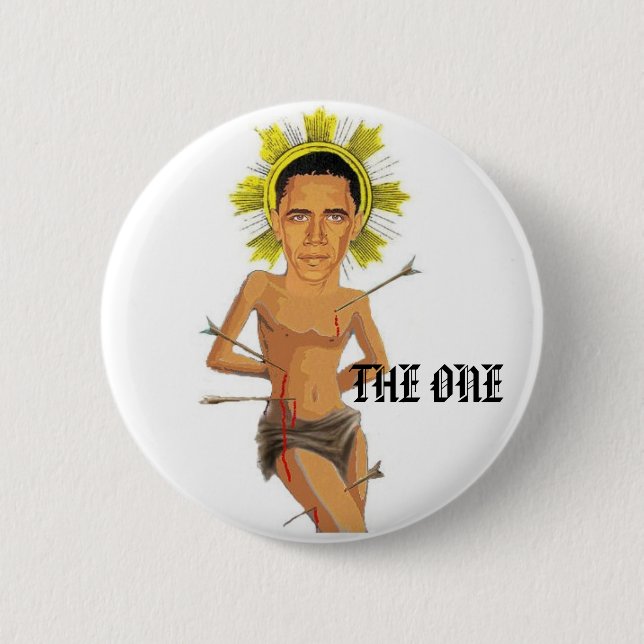 Obama The One Button (Front)