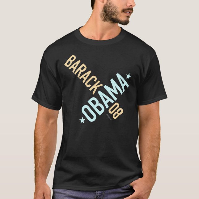 Obama tordu pour le Président T-shirt (Devant)