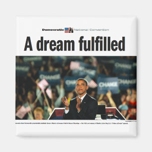 Obama : Un aimant de convention accompli par rêve