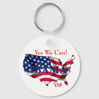 Obama USA Keychain