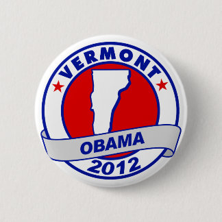 Obama - vermont 2 inch round button