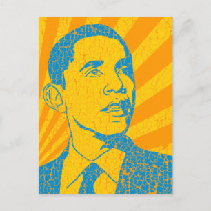 Obama Vintage Postcard