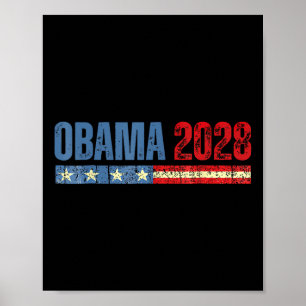 Obama Vintage President 2028 Obama _10  Poster