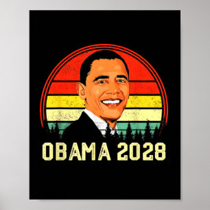Obama Vintage President 2028 Obama _1  Poster