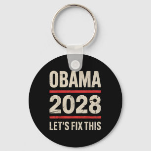 Obama Vintage President 2028 Obama _24 Keychain