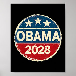 Obama Vintage President 2028 Obama _30  Poster