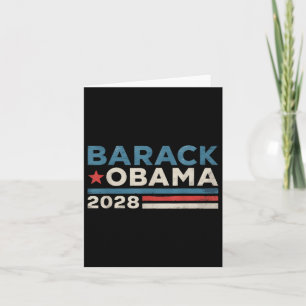 Obama Vintage President 2028 Obama _31  Card