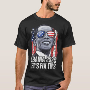 Obama Vintage President 2028 Obama _8  T-Shirt