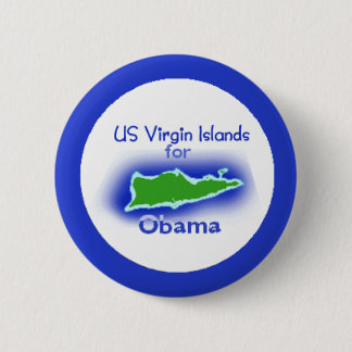 Obama Virgin Islands Button
