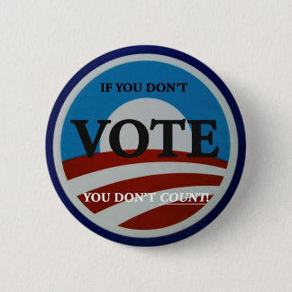 obama vote 2 inch round button