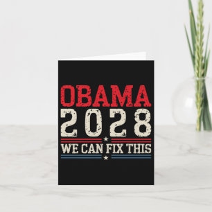 Obama We Can Fix This Protest Resist And Save Demo Card