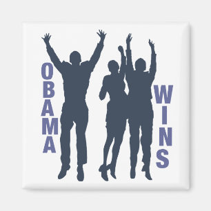 Obama Wins Magnet