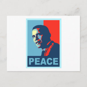 Obama Wins Peace Prize T-shirts Postcard