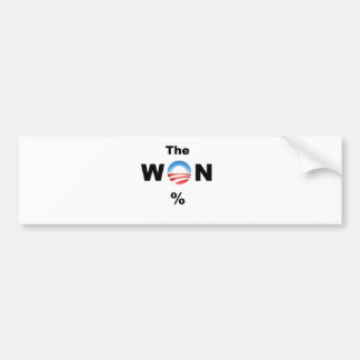 Obama WON! Bumper Sticker