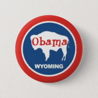 Obama Wyoming Button