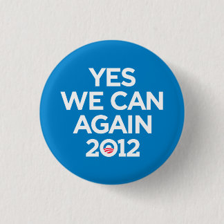 Obama Yes We Can Again Button
