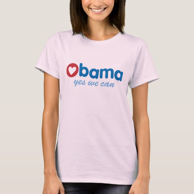 Obama Yes We Can T-shirt (Front)