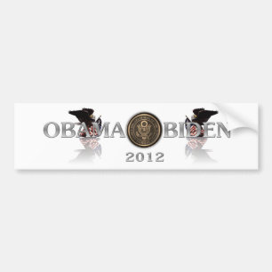 ObamaBiden2012bumpersticker Bumper Sticker
