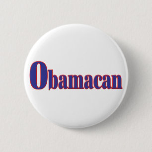 Obamacan 2 Inch Round Button