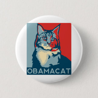 OBAMACAT 150ppi.jpg 2 Inch Round Button
