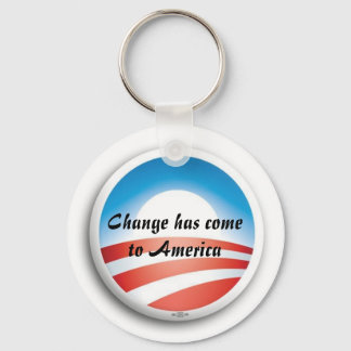 ObamaLogo, Change has come to America Keychain
