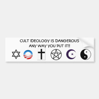 Obamamania, nothing new bumper sticker