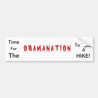 Obamanation Bumper Sticker