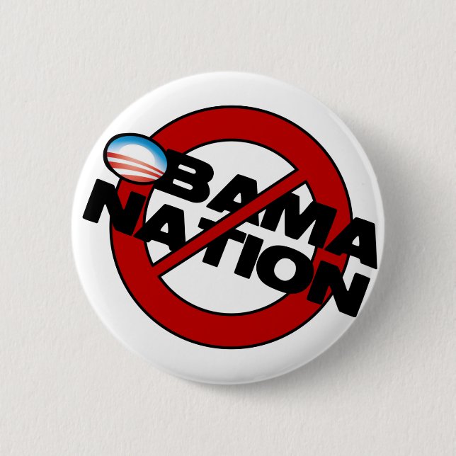 ObamaNation Buster 2 Inch Round Button (Front)
