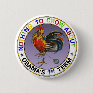 Obama's 1st Term 2 Inch Round Button