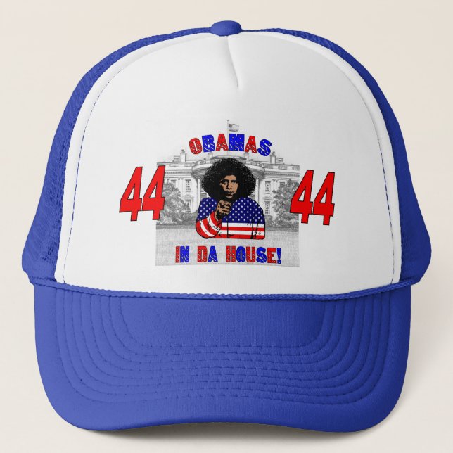 Obamas dans le casquette de Chambre du DA (Devant)