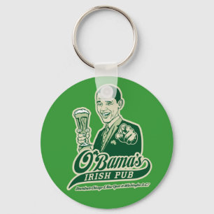 Obama's Irish Pub Keychain