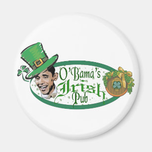 Obama's Irish Pub Magnet