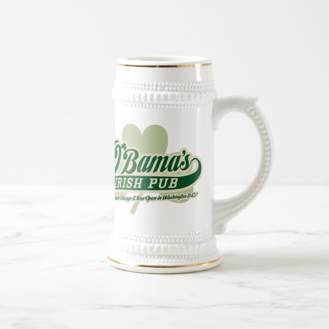 Obama's Irish Pub Mug (Right)