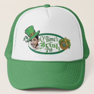 Obama's Irish Pub Trucker Hat