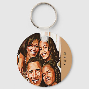 Obama's Love_ Keychain