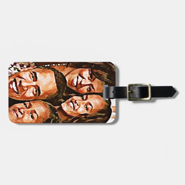 Obama's Love_ Luggage Tag (Front Horizontal)