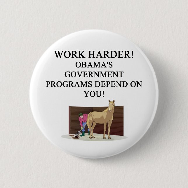 OBAMA's socialist america 2 Inch Round Button (Front)