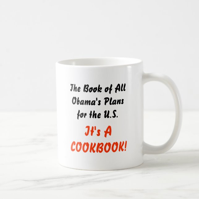 Obama's To Serve Man Coffee Mug (Right)