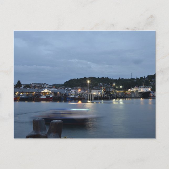 Oban Harbour Postcard (Front)